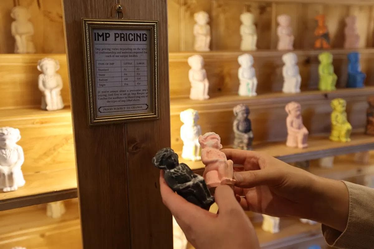 Handcrafted Lincoln Imps at The Lincoln Imporium, inspired by the medieval carving in Lincoln Cathedral